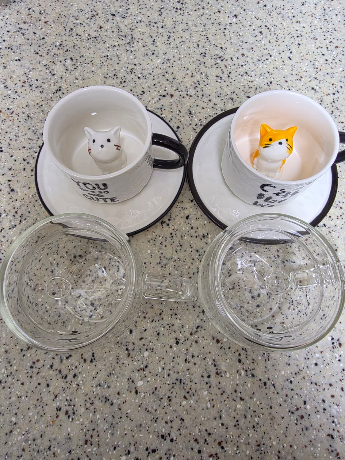 고양이 곰돌이 머그잔 상품이미지3