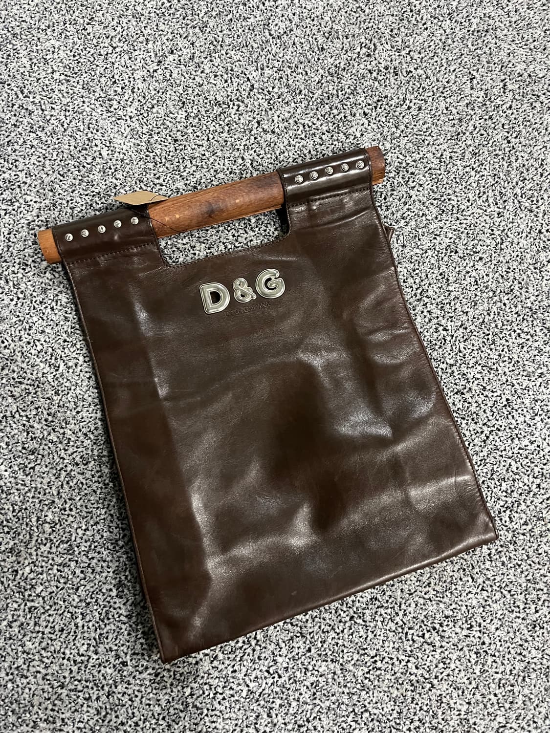 D&G 브라운 토트백 상품이미지1