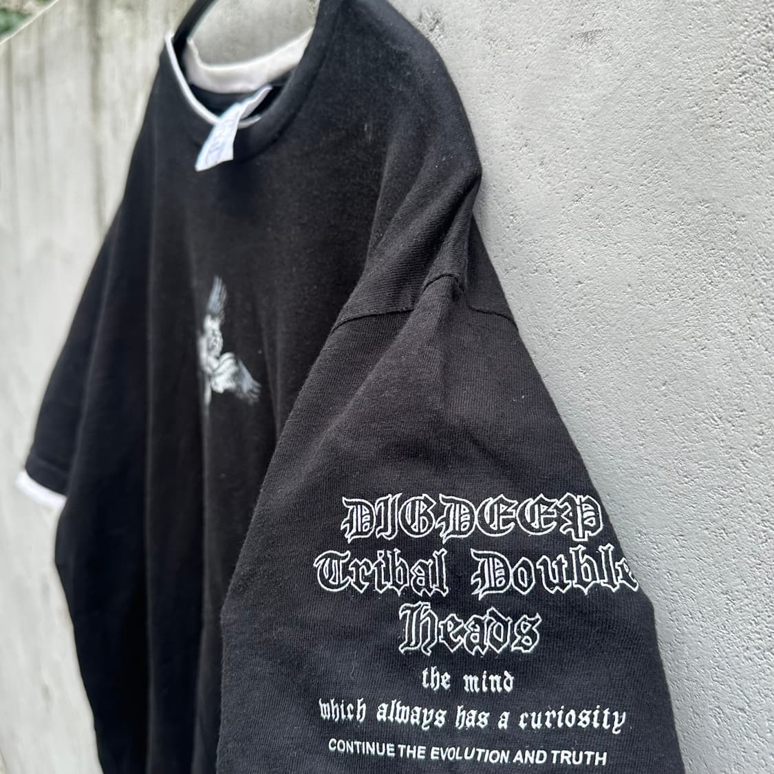 'dig deep' dragon printed layer t shirt 상품이미지5