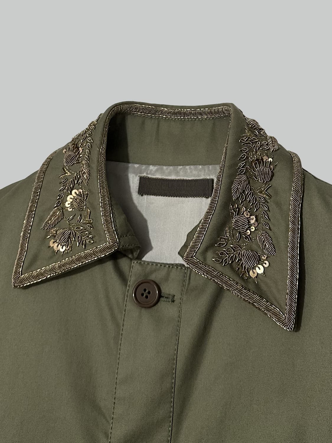 알렉산더 맥퀸 엠브로이더리 밀리터리 자켓 상품이미지2