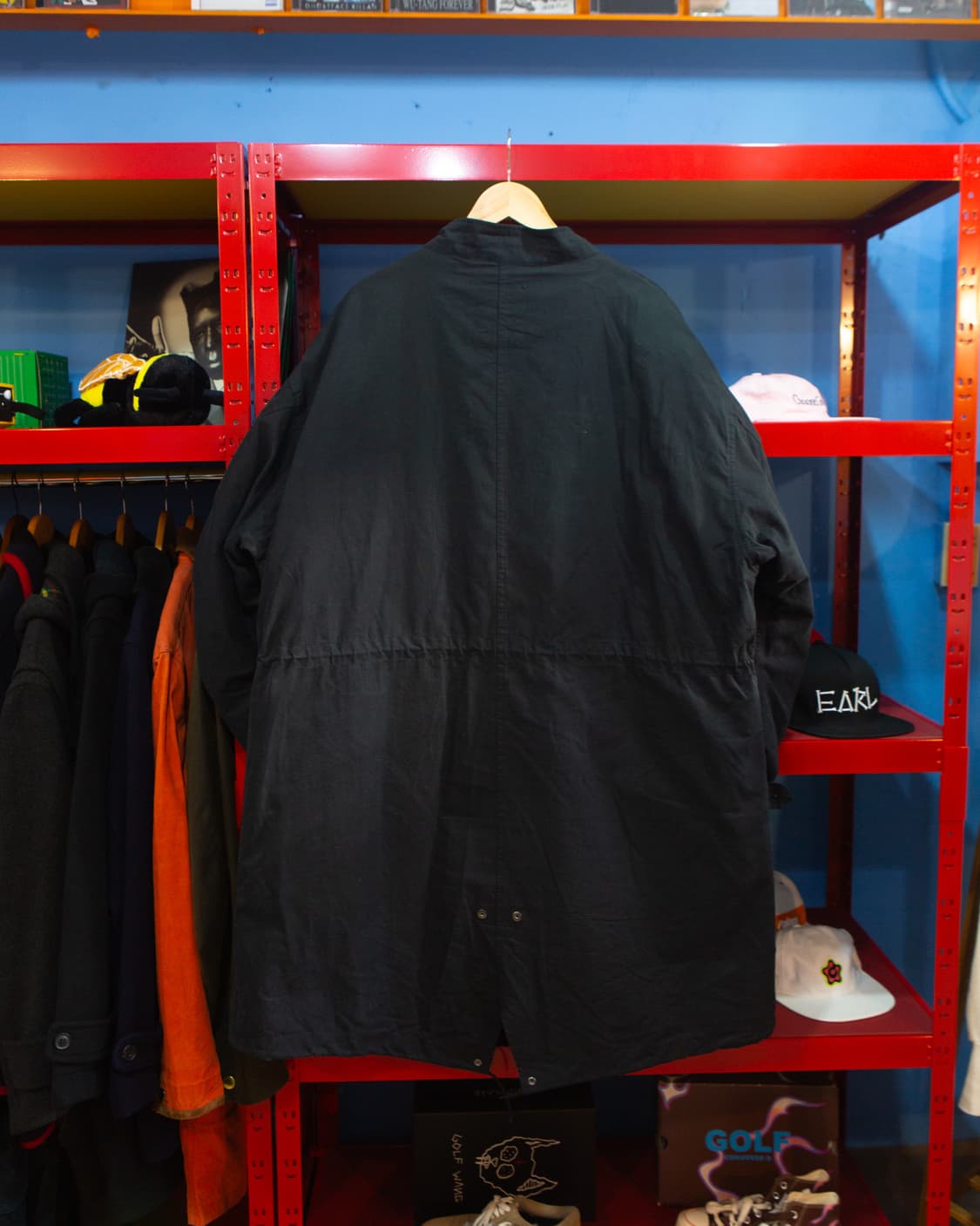 프릭스스토어 M65 피쉬테일 파카 블랙 상품이미지3