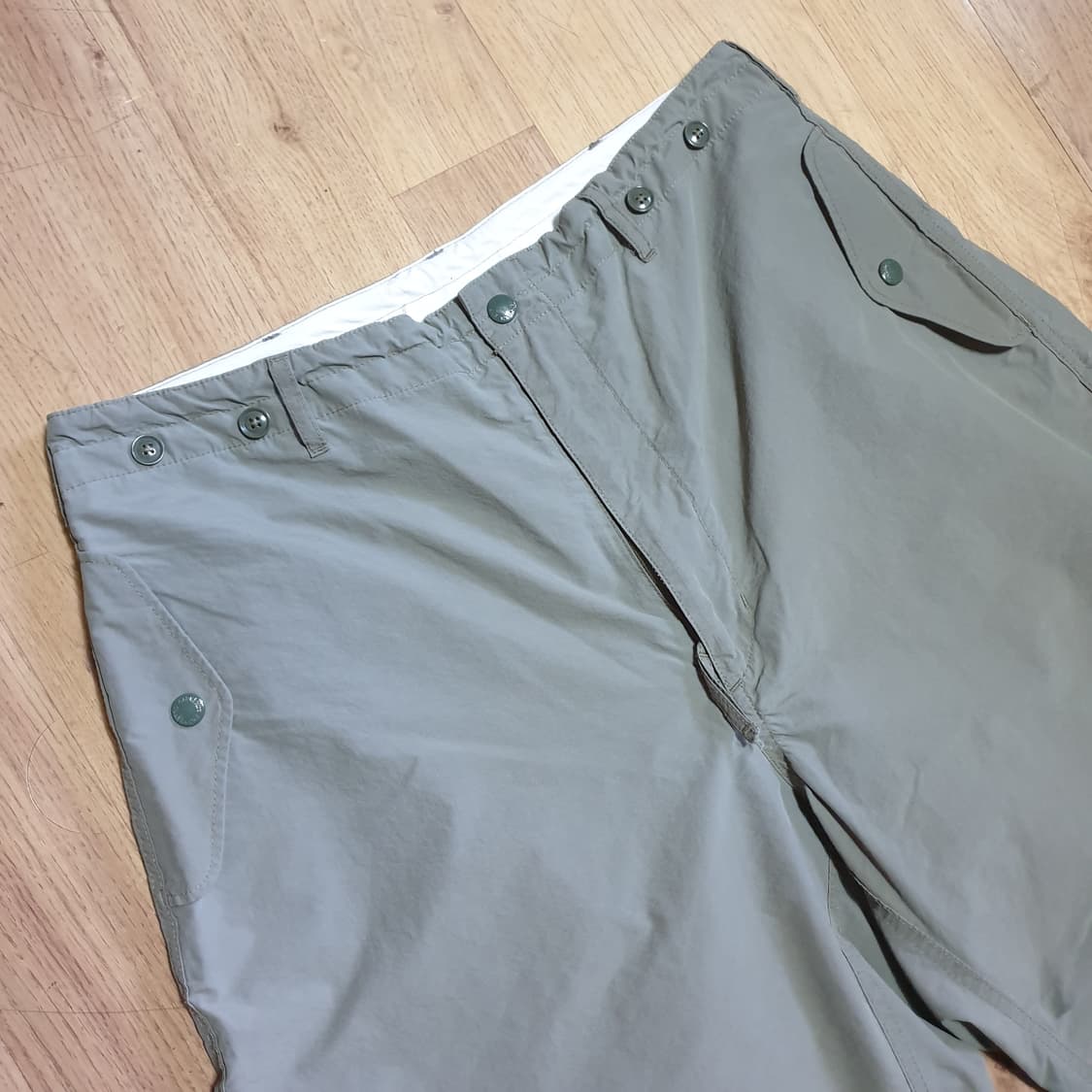 엔지니어드 가먼츠 오버팬츠 (S) 4.5oz waxed cotton 상품이미지2