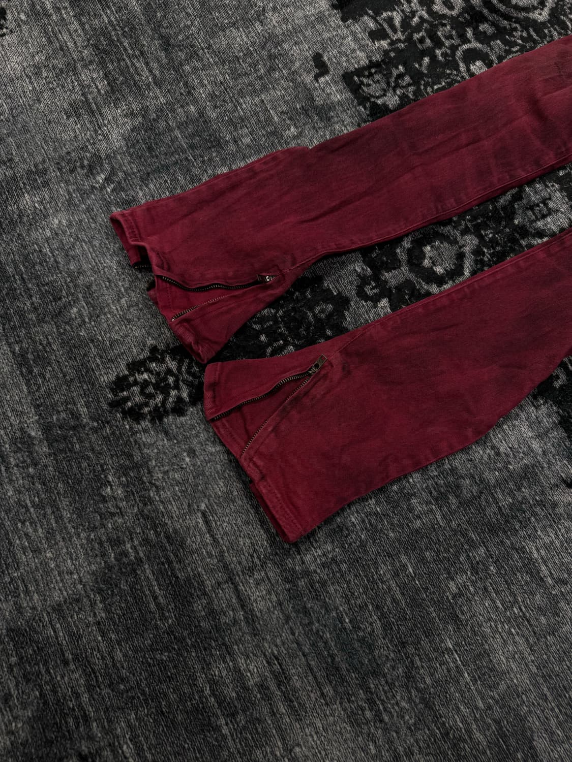 Buffalo bobs 00s red washing spiral zipp 상품이미지6