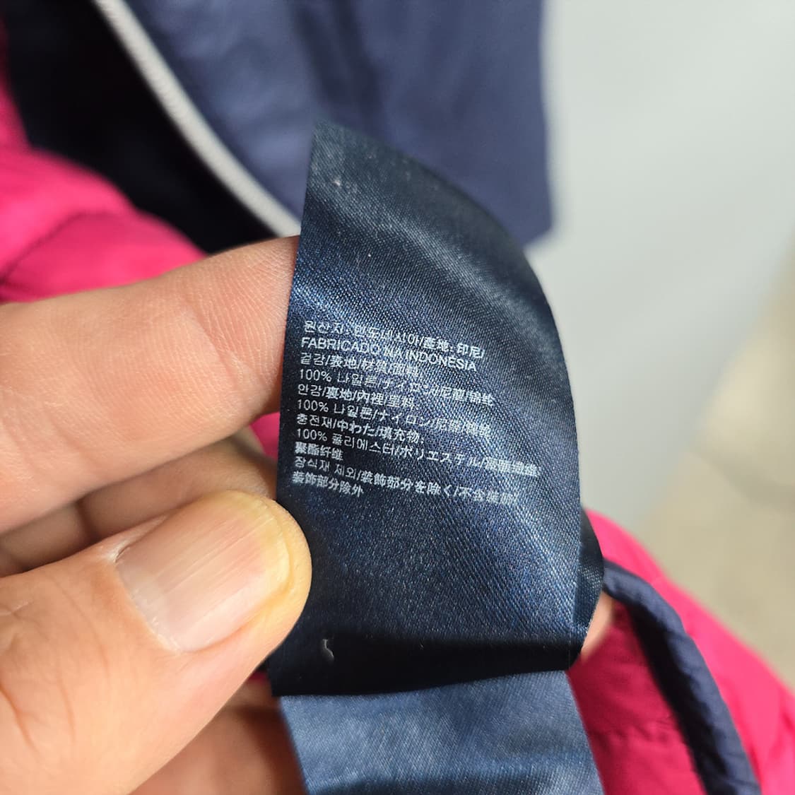 타미힐피거(TOMMY HILFIGER) 경량 퀼팅 패딩 M 상품이미지9