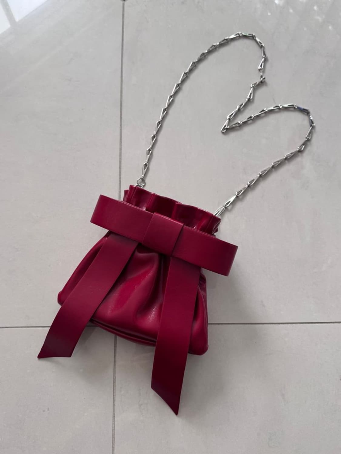 RIBBON CHAIN BAG 리본 체인 백 상품이미지1