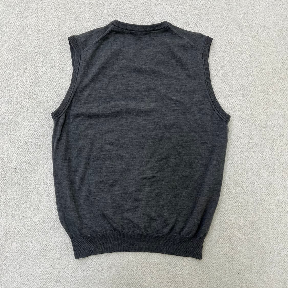 M 버버리 울 니트 베스트 0323M 상품이미지5