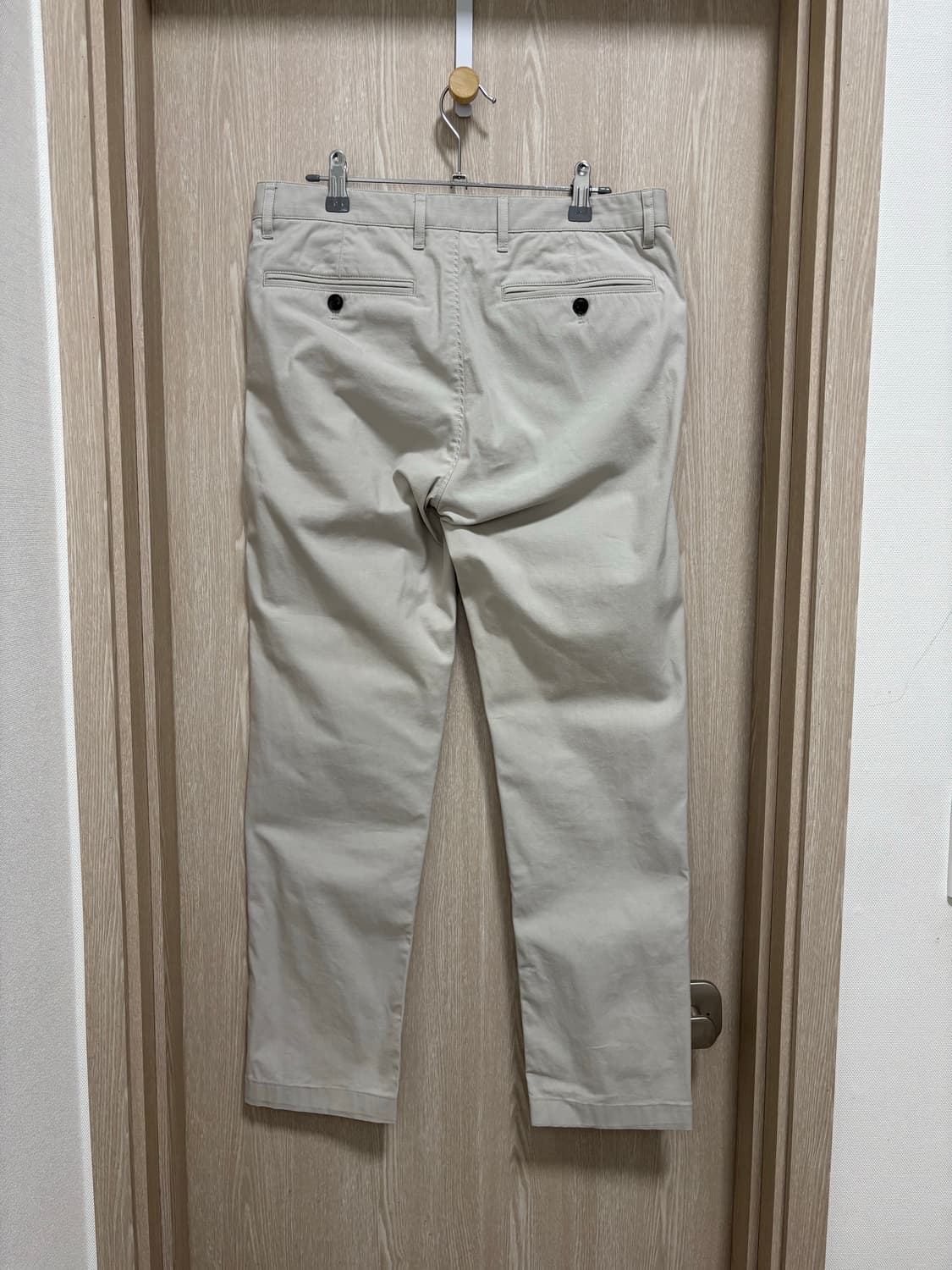 띠어리 제인 솔리드 트윌치노팬츠31"/아이보리 상품이미지3