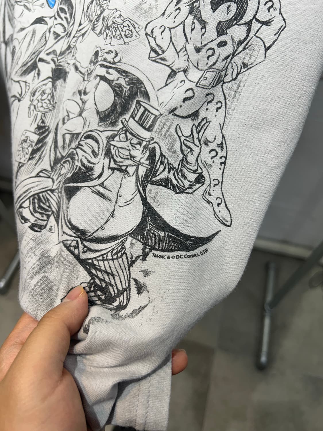 00s dc 배트맨 빌런반팔 반팔 티셔츠 상품이미지5
