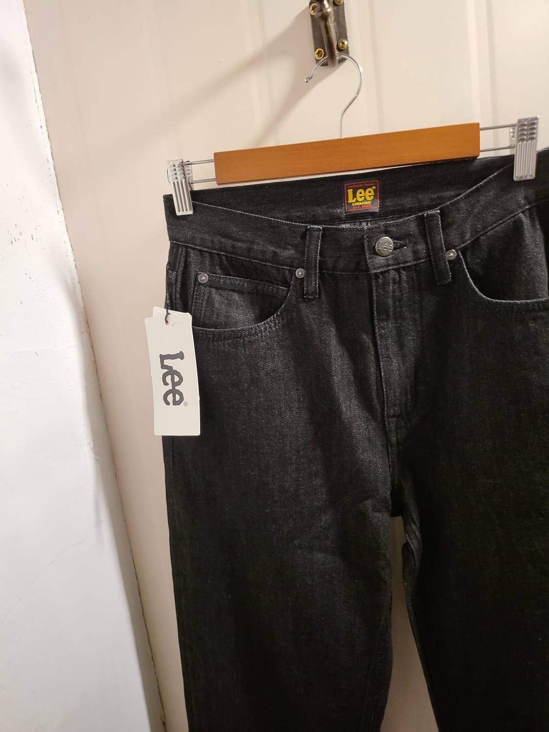 Lee 스트레이트 데님 블랙 28 새상품 상품이미지2