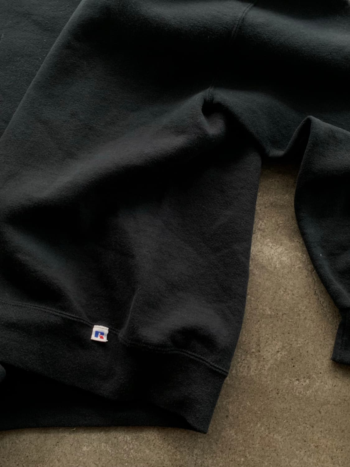 90s 러셀 애슬레틱 튜블러 스웻셔츠 블랙 상품이미지7