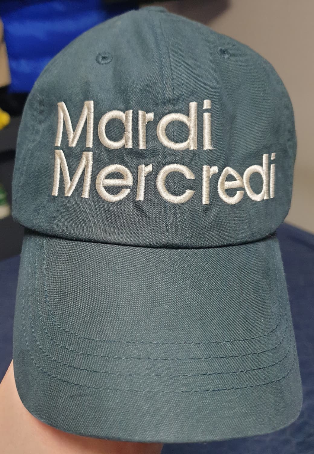 마르디 메크르디 볼캡 빈티지그린 OS 상품이미지1