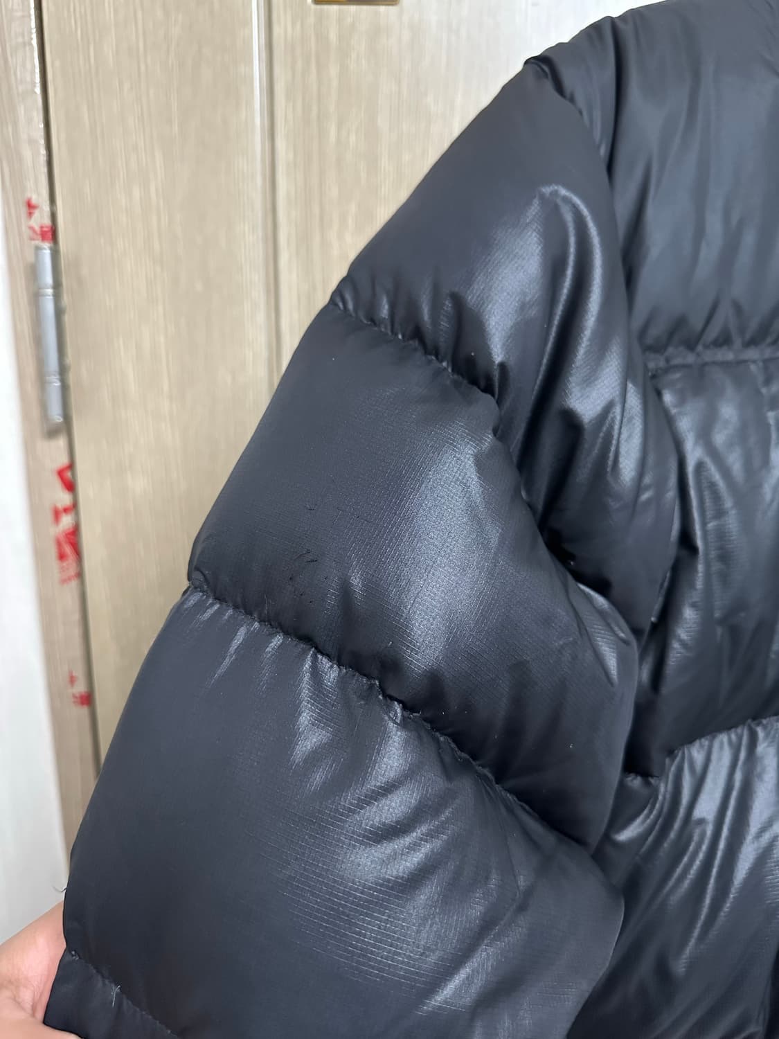 노스페이스 700 눕시 패딩 블랙 M 상품이미지9