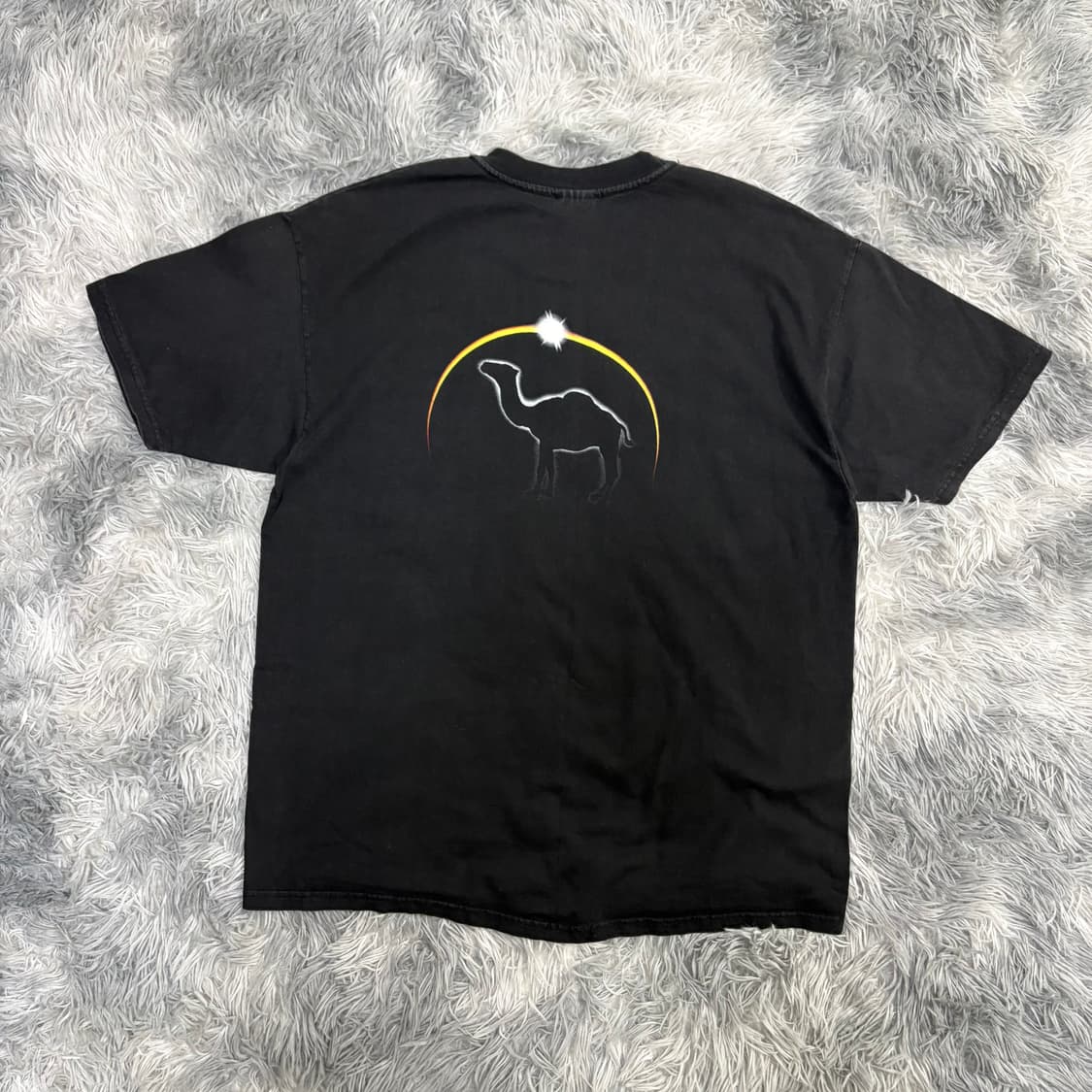 빈티지 카멜 Eclipse 포켓 티셔츠 faded 매티보이 상품이미지4