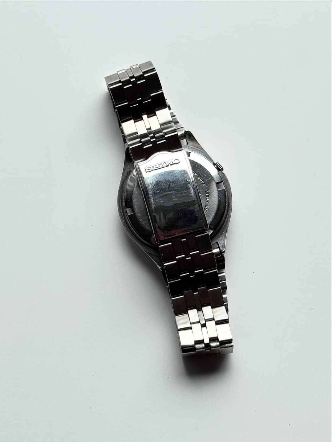 90s Seiko5 Autmatic Vintage Metal Watch 상품이미지4