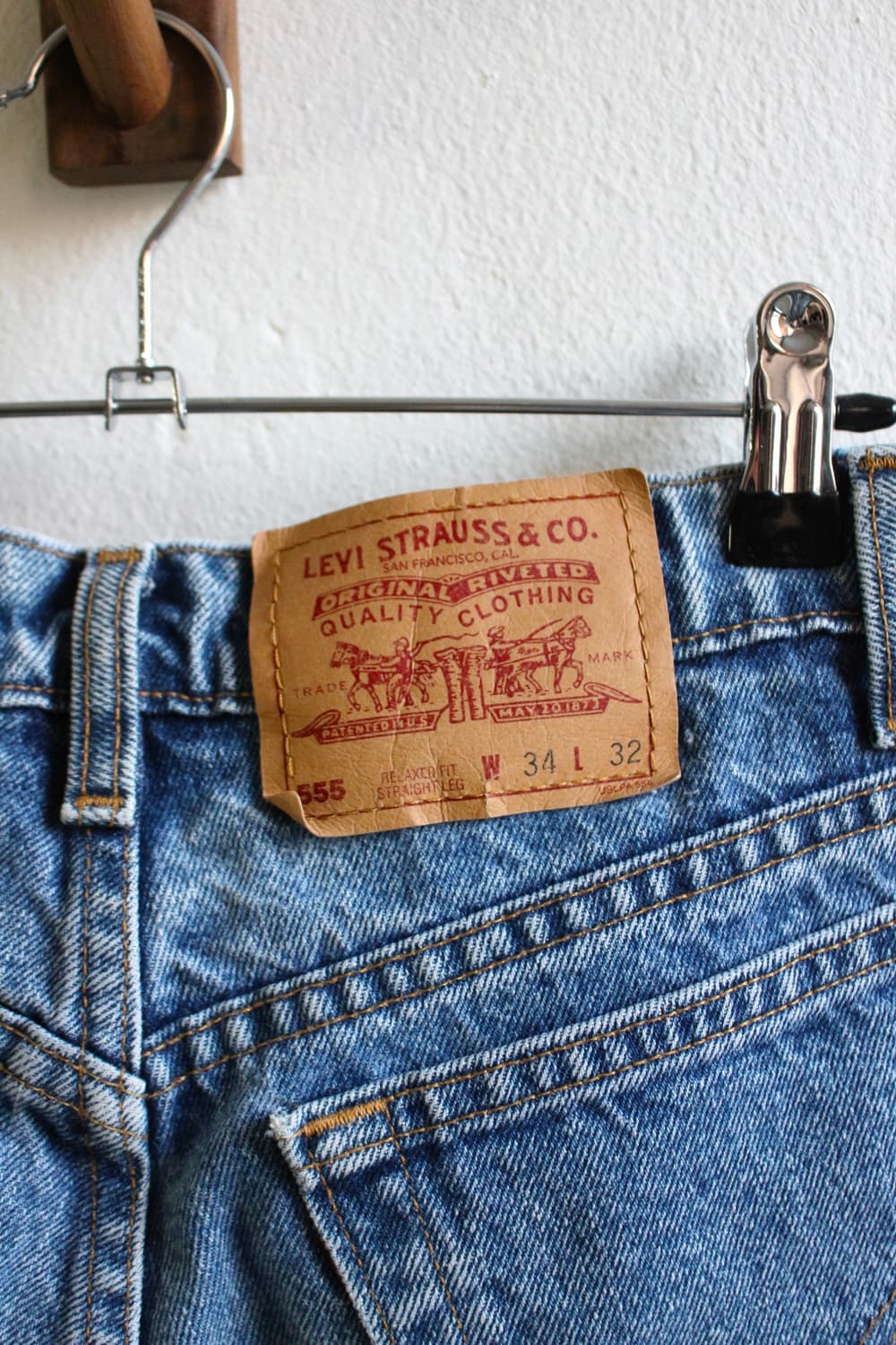 90s 리바이스 555 데님 팬츠 상품이미지6