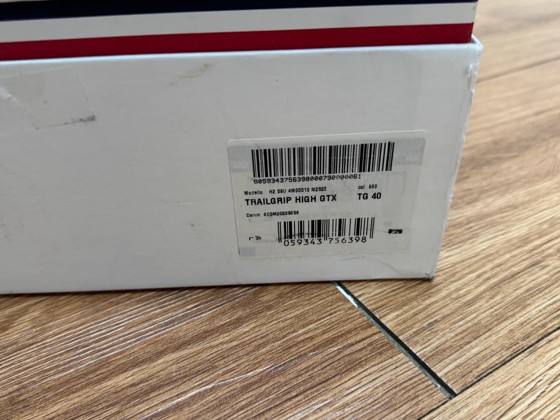 <신품급> Moncler 몽클레어 트레일그립 하이 GTX 40 프라그먼트 상품이미지7
