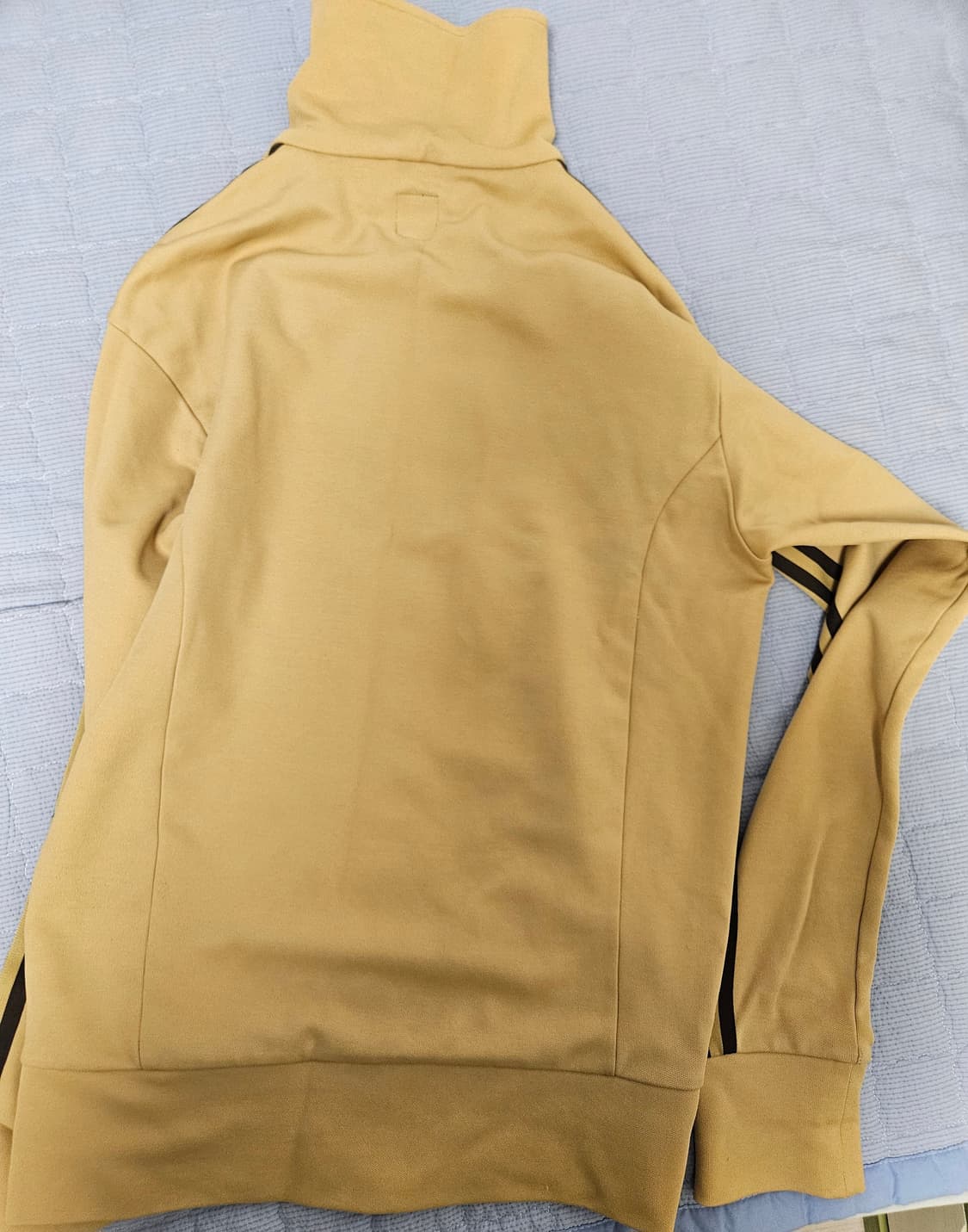 아디다스 파이어버드 머스타드 베이지 집업 져지 희귀 상품이미지2