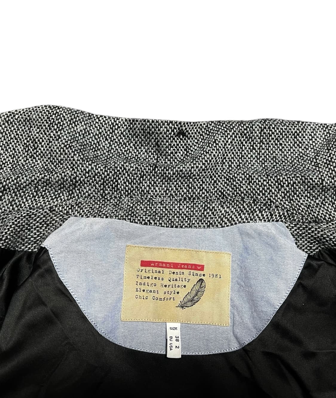 Armani Jeans 트위드 자켓 EU38 상품이미지2