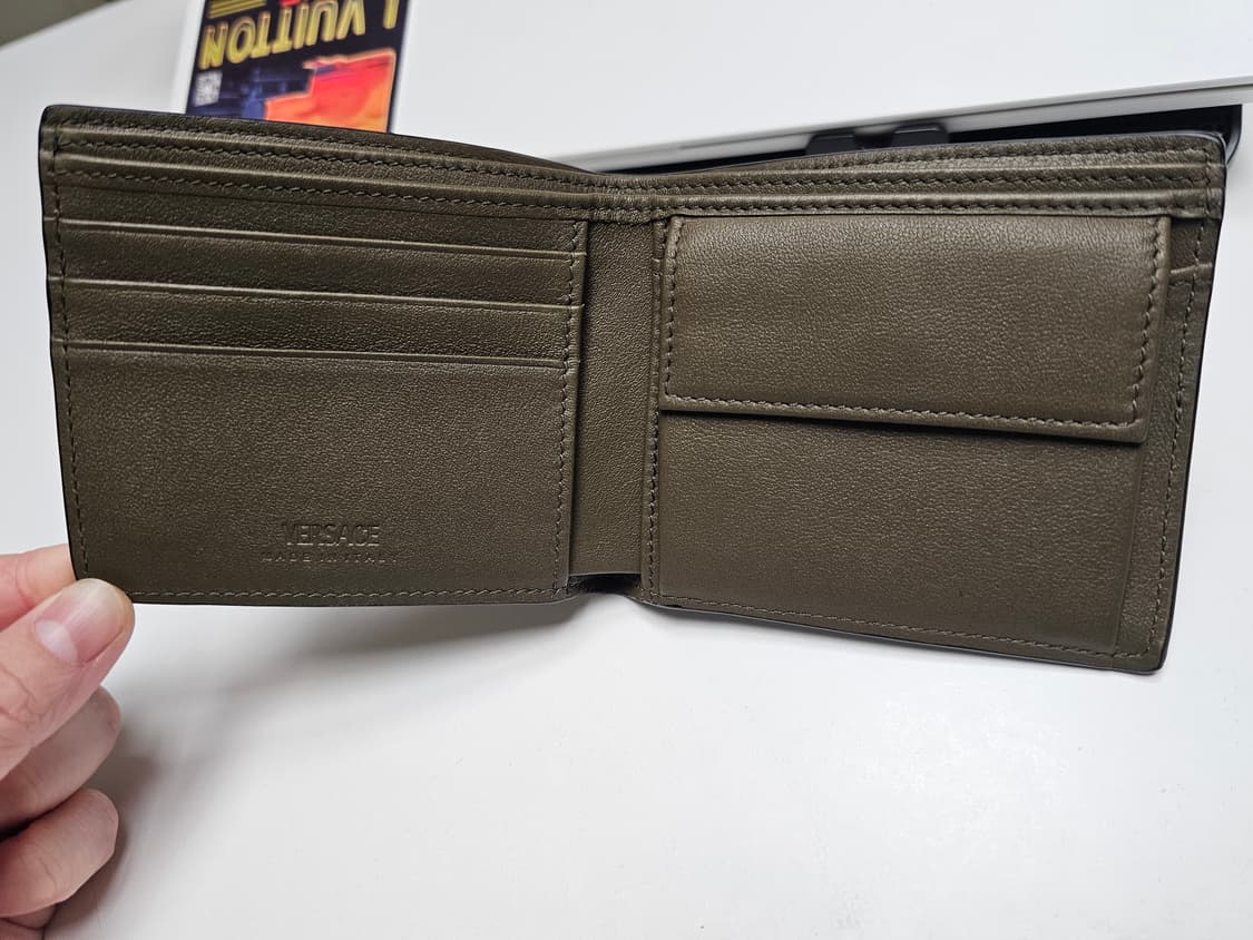 베르사체 메두사 코인포켓 반지갑 상품이미지3