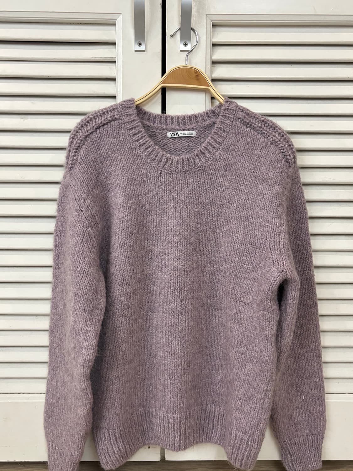 자라 라벤더 니트 M 상품이미지1