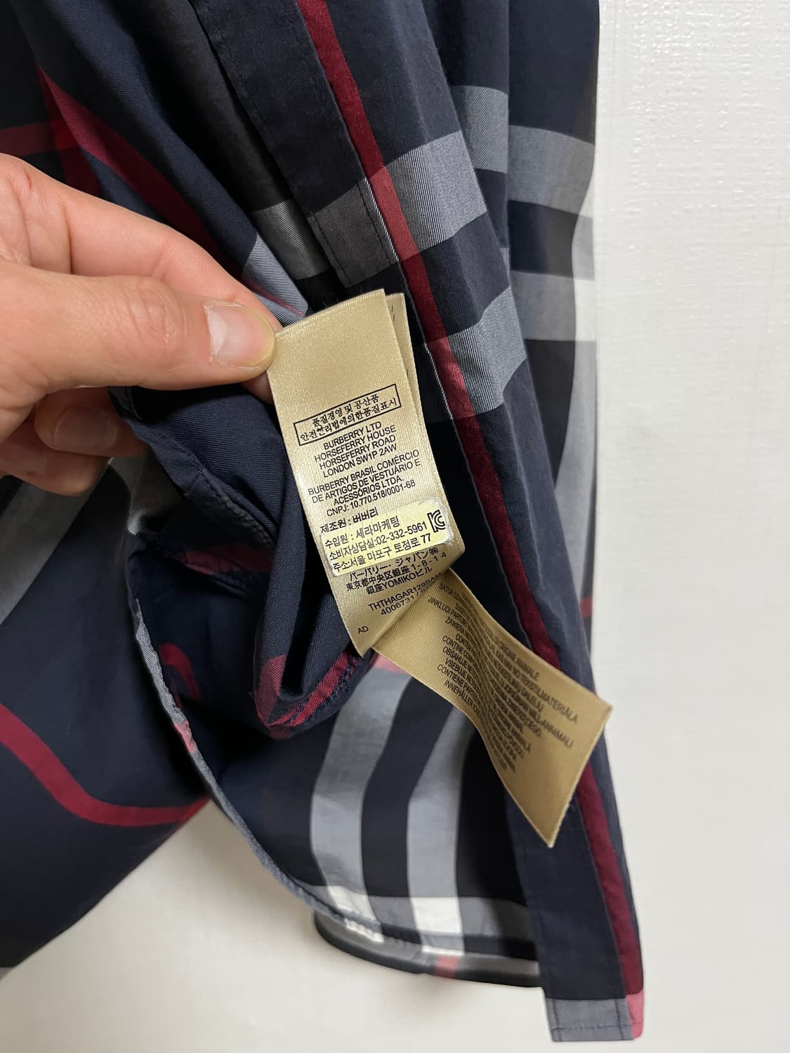 버버리 셔츠 상품이미지4