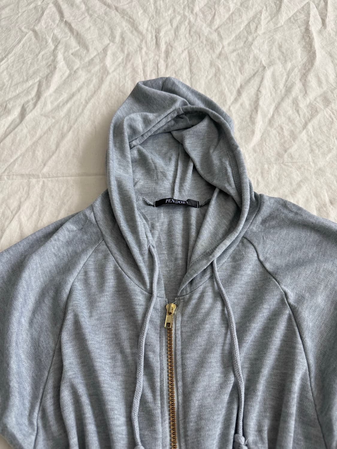 나나 펑크갸루 레이스업 반팔후드집업 상품이미지5