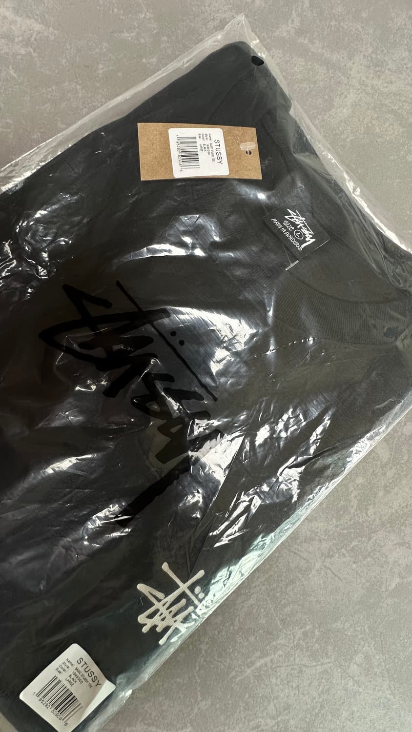 스투시 베이직 스투시로고 반팔 L 상품이미지5