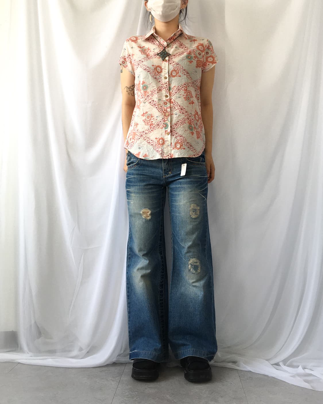 oriental pattern shirt 상품이미지5