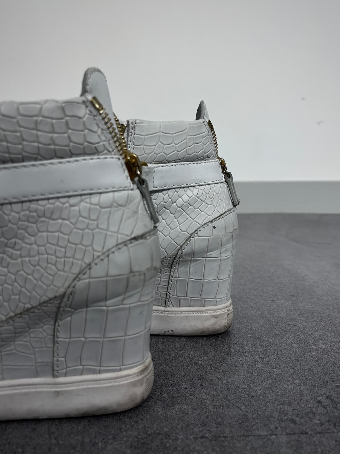 쥬세페자노티 파이톤 히든 웨지 하이탑 상품이미지5