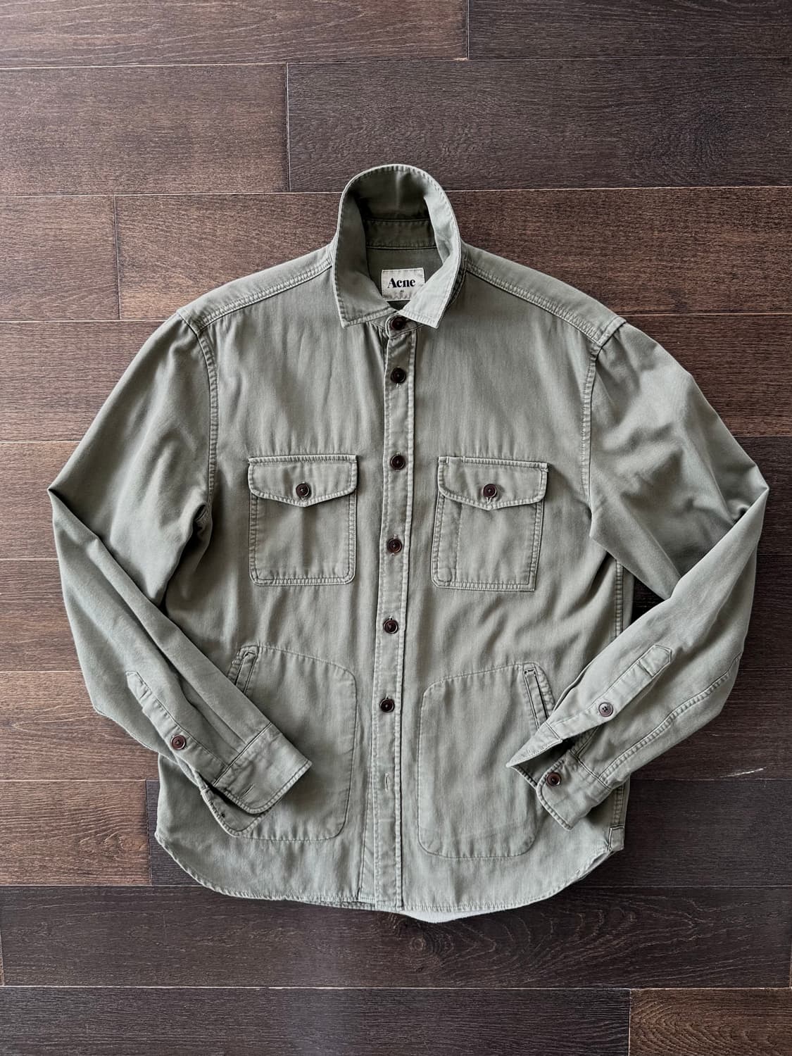 [46] ACNE STUDIOS 아크네 스튜디오스 밀리터리 셔츠 상품이미지7