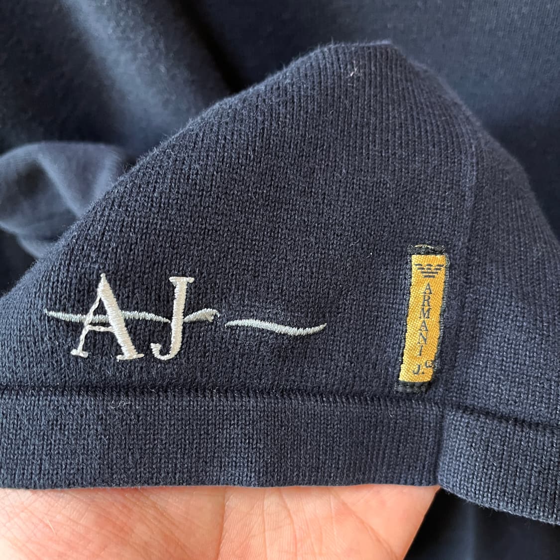 아르마니 진스 코튼 니트 상품이미지6
