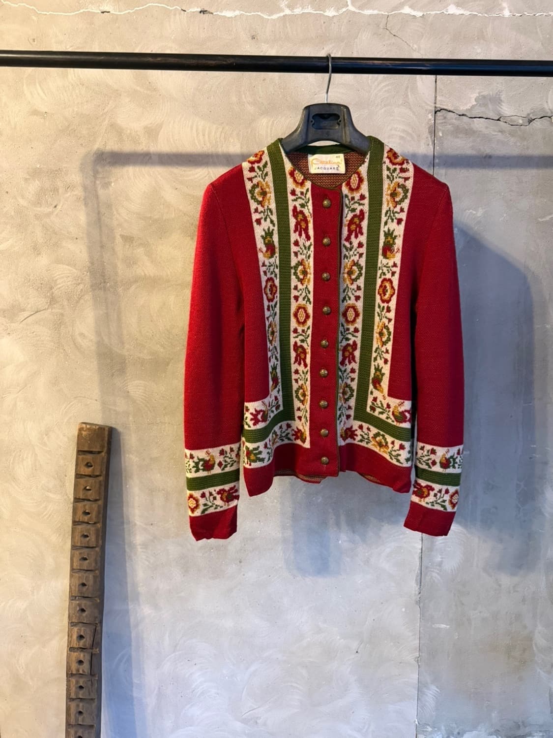 VTG 자카드 가디건 여성55 상품이미지10