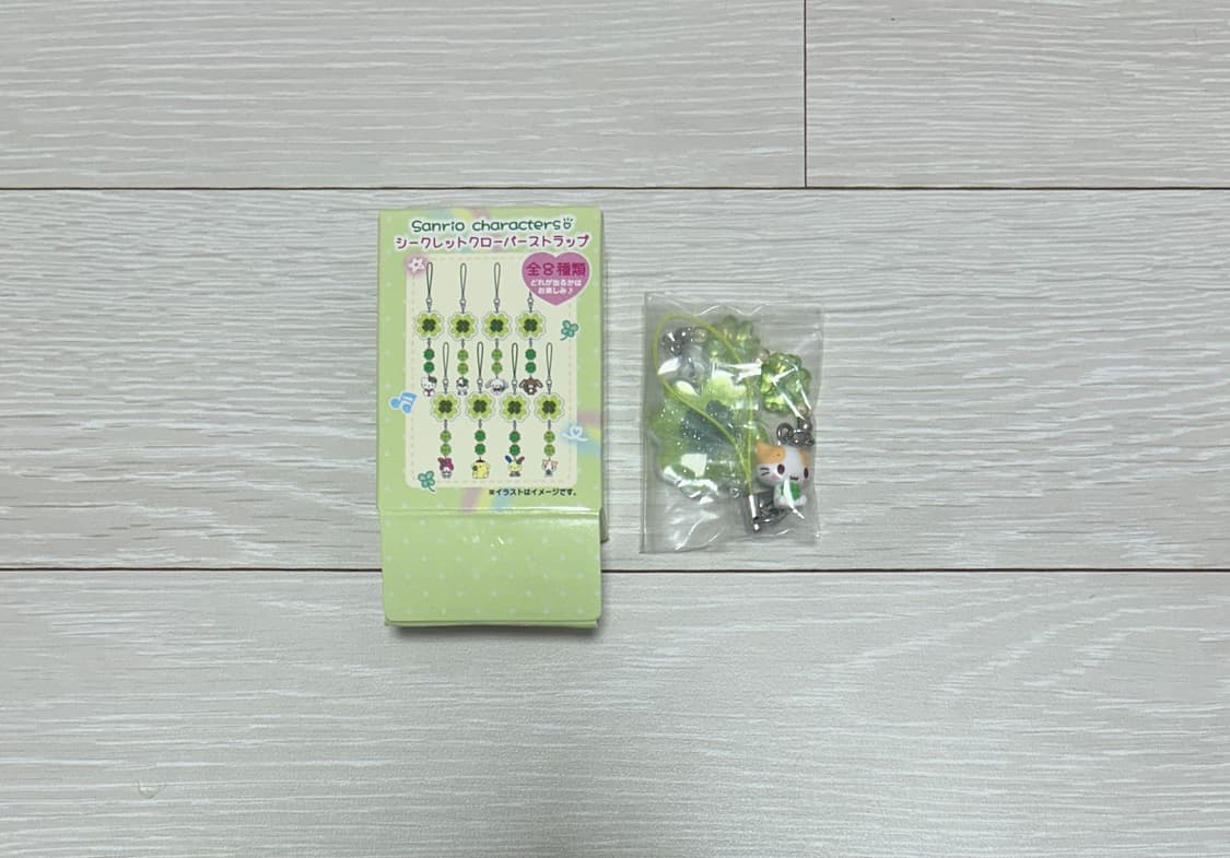 산리오 헤이세이 클로버 스트랩 마슈마로 상품이미지1