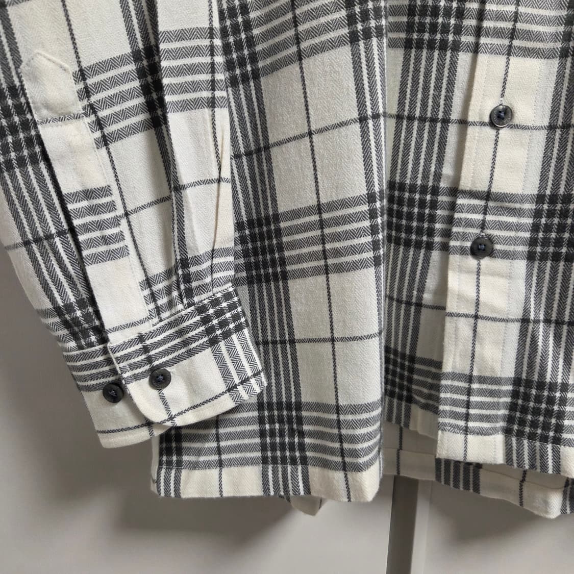 Lyle&Scott 라일앤스콧 플란넬 체크 셔츠 L(100) 미사용 상품이미지5