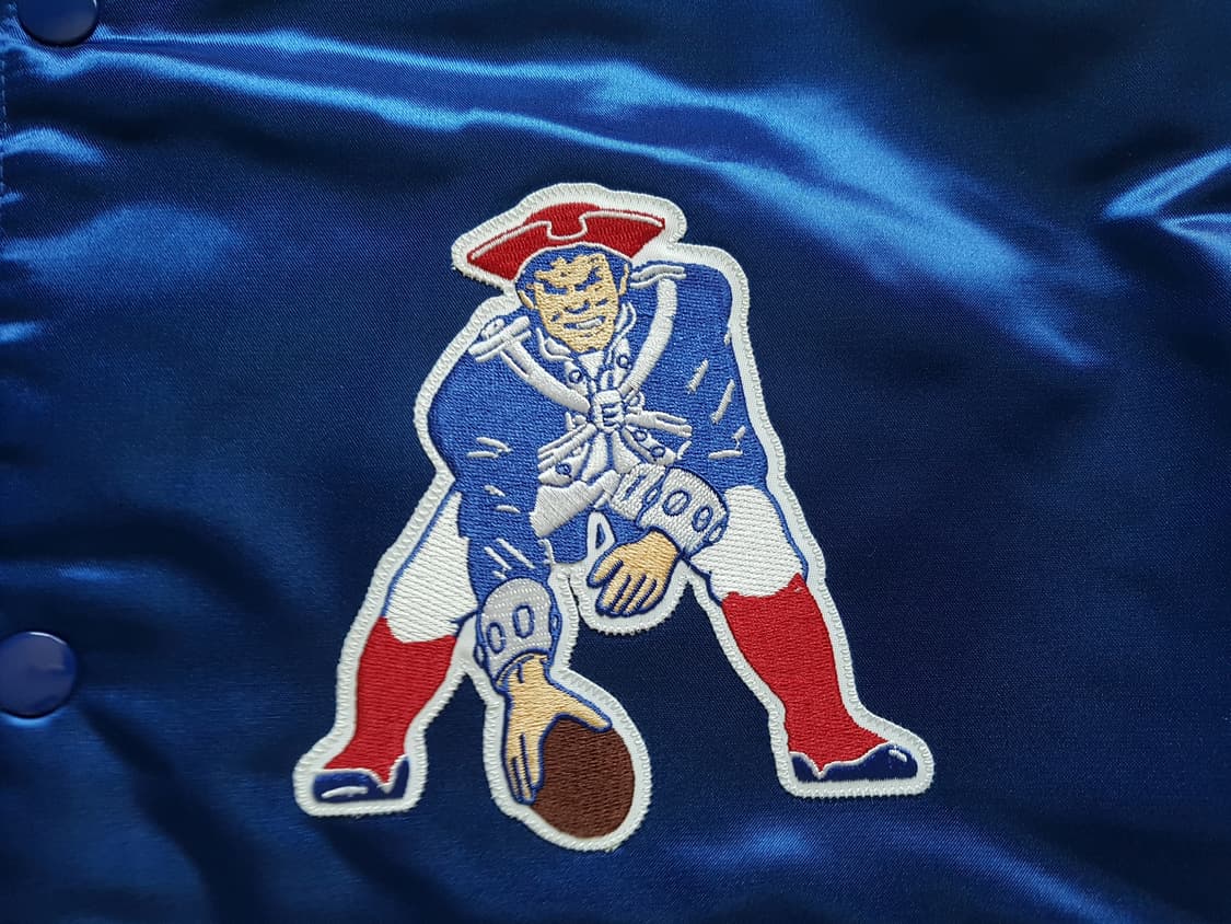 미첼앤네스 뉴잉글랜드 패트리어츠 쓰로우백 바시티 자켓 NFL 엔에프엘 상품이미지3