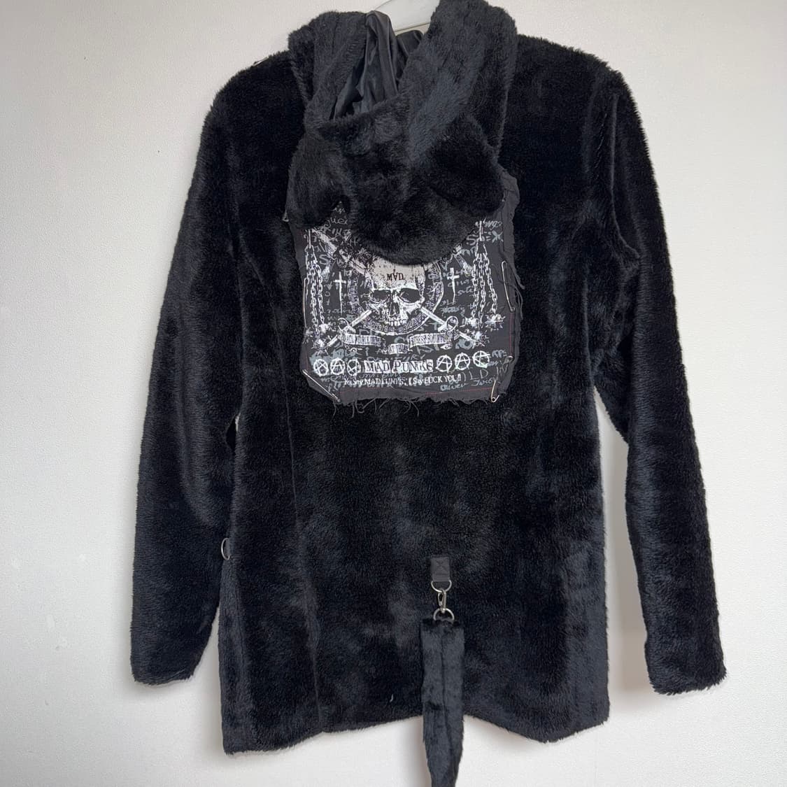 매드펑크 네코 퍼후드 집업 상품이미지2