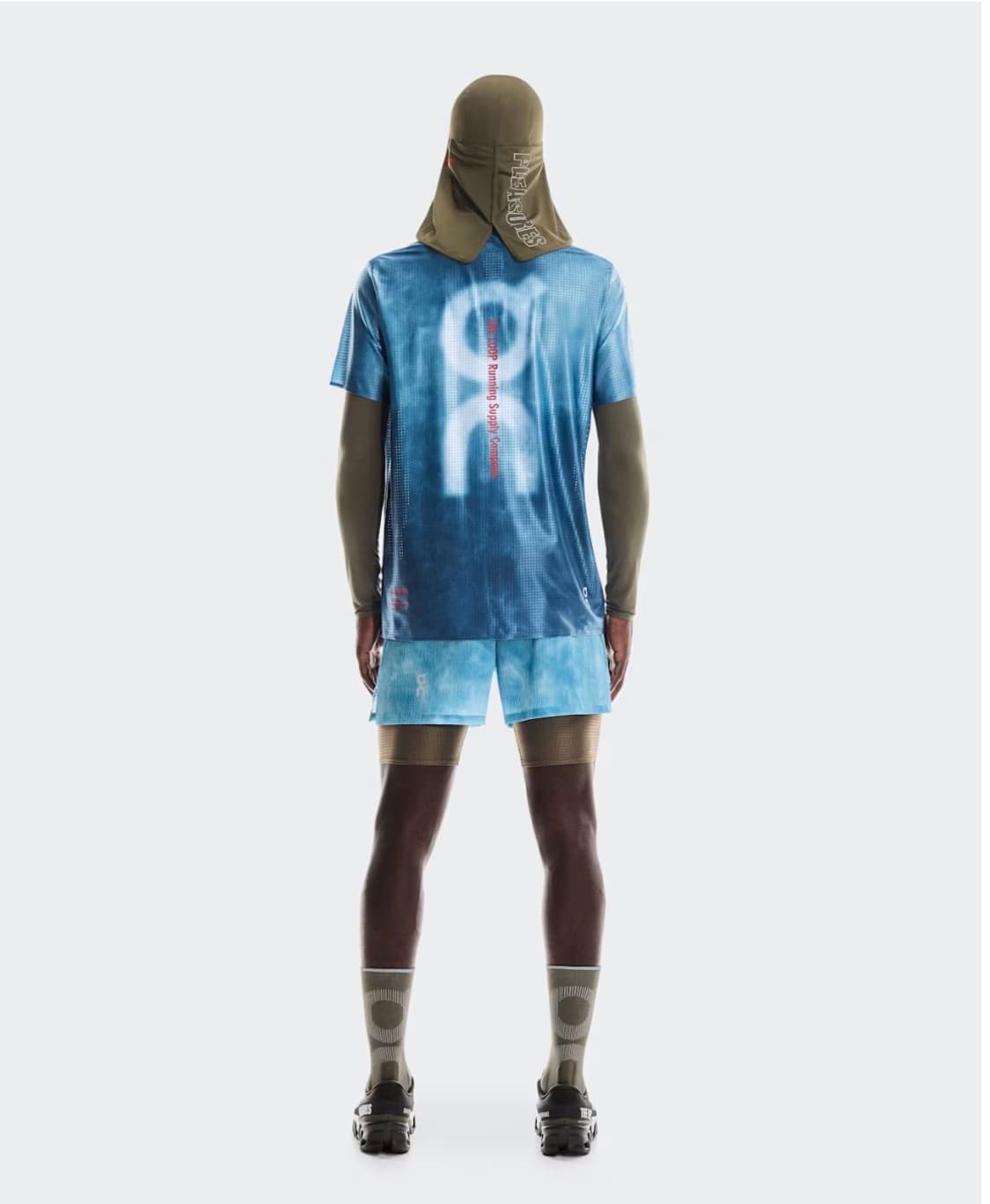 온 러닝 x 플레져스 x 더 루프 쇼츠 블리자드 상품이미지2