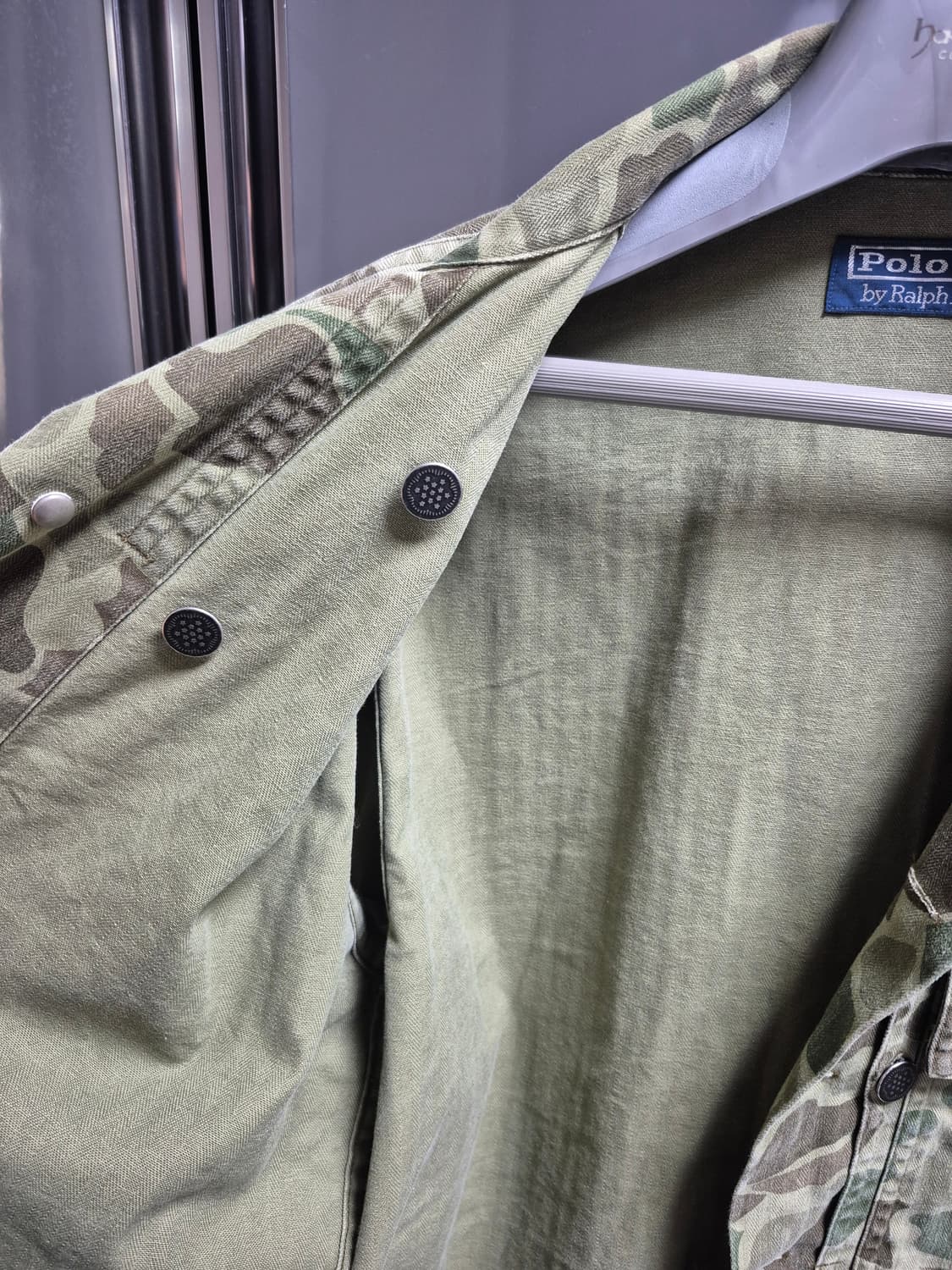 폴로 랄프로렌 HBT 덕카모 자켓 상품이미지5