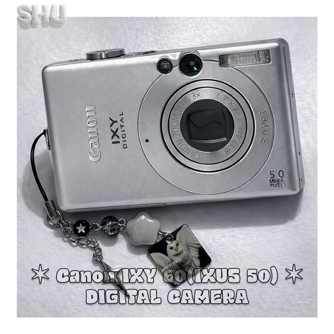 캐논 익시  IXY  60(익서스 IXUS 50) 빈티지 디카 실버 상품이미지1