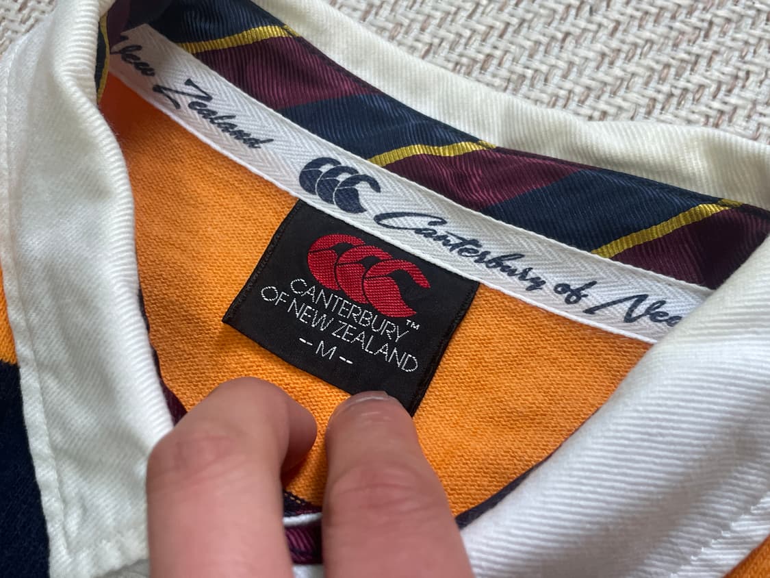 캔터베리 럭비 카라 스트라이프 긴팔티셔츠  J04159 상품이미지4