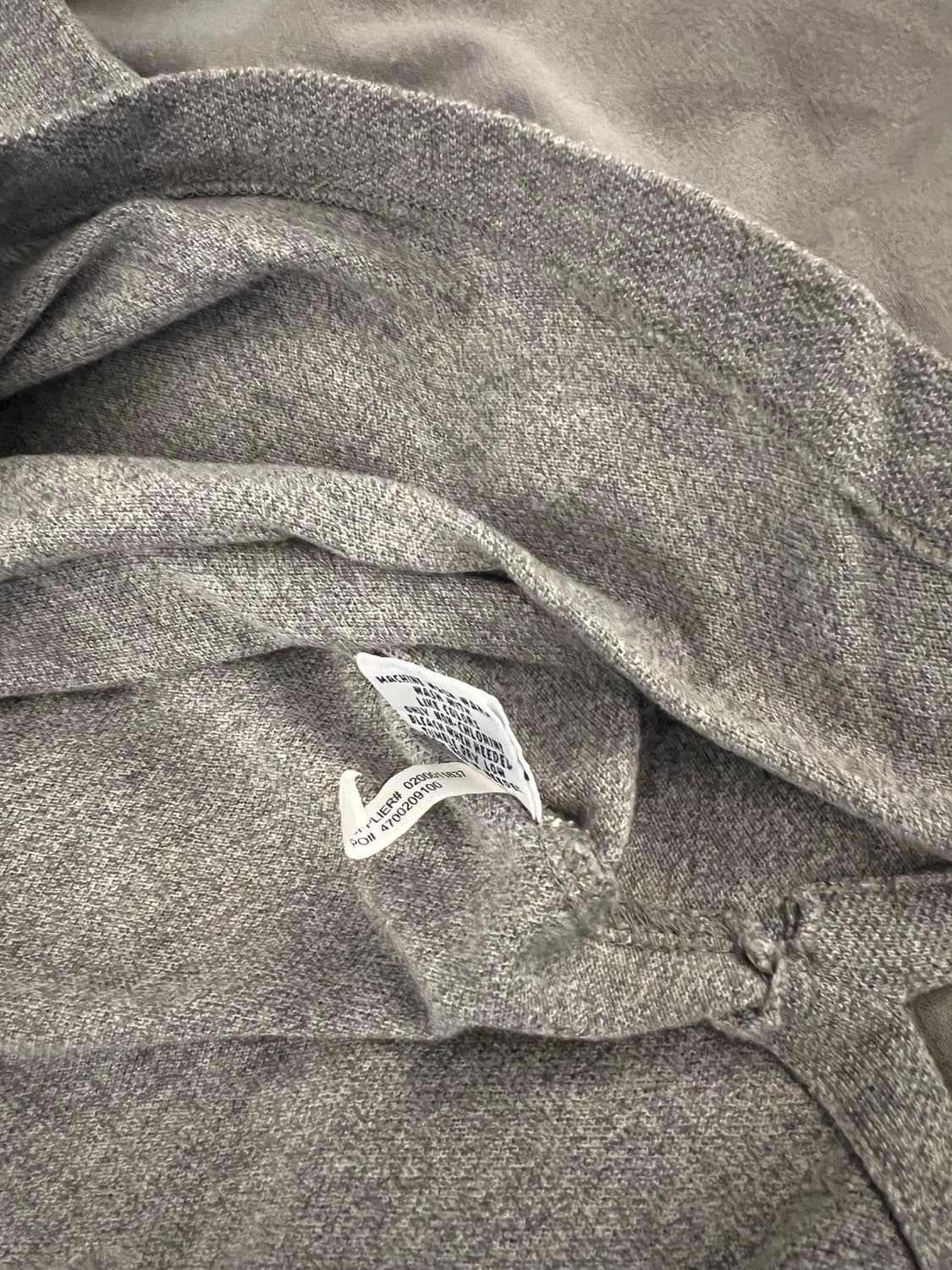 폴로 랄프로렌 그레이 pk 카라티 M 클래식핏 상품이미지3