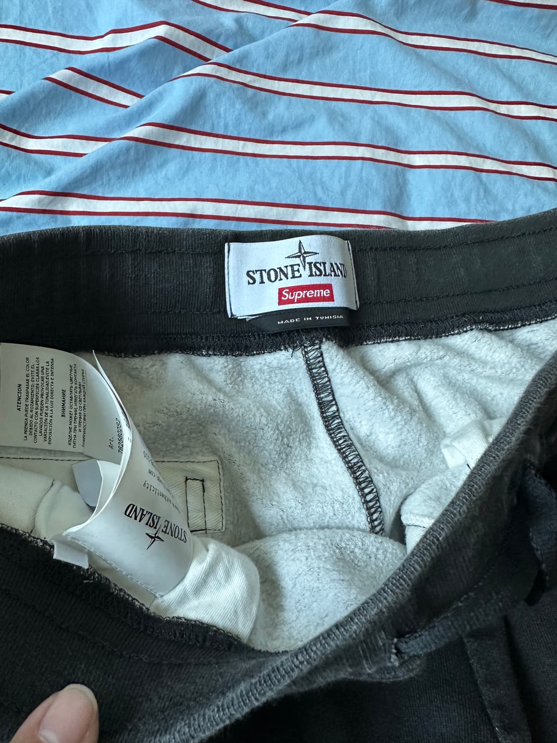 슈프림 스톤아일랜드 스트라이프 셋업 상품이미지6