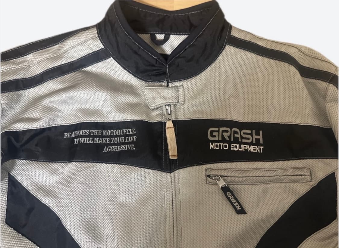 일본)GRASH 바이커 자켓 LL 상품이미지2