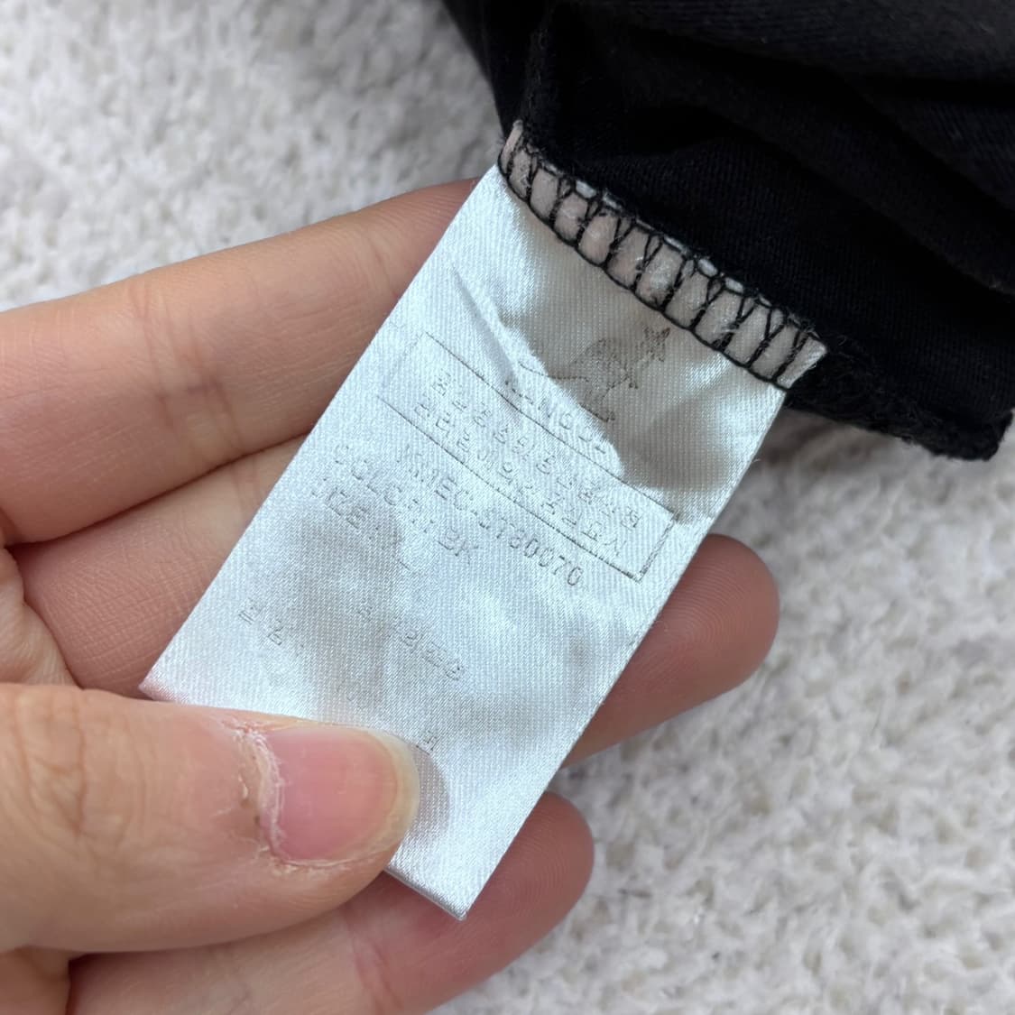 XL 캉골 스몰로고 반팔 티셔츠 0319E 상품이미지4