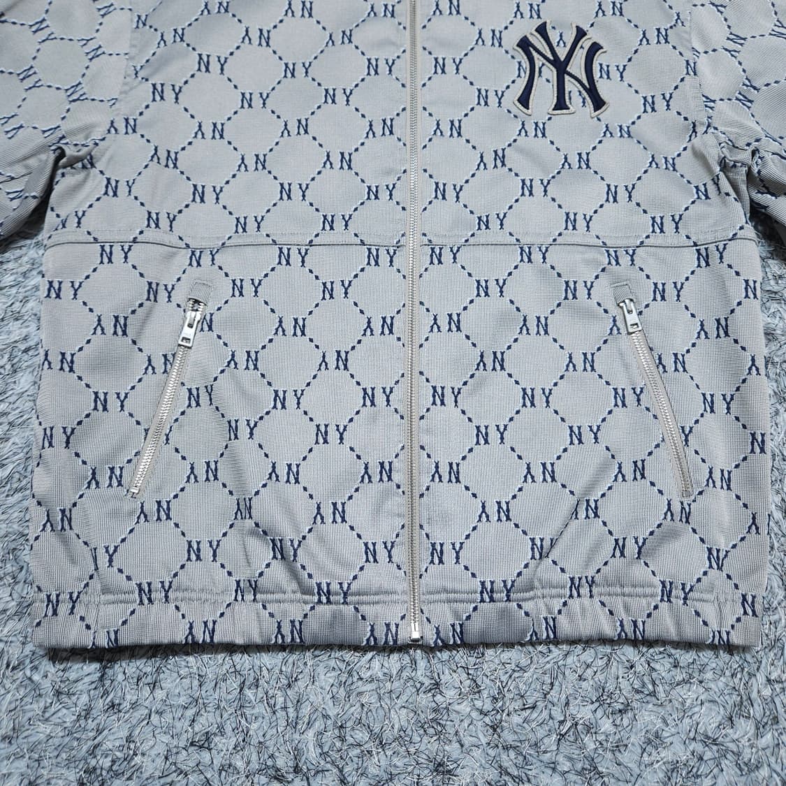 MLB) L 남자 양키즈 모노그램 집업자켓 / 왕눈이샵 상품이미지5