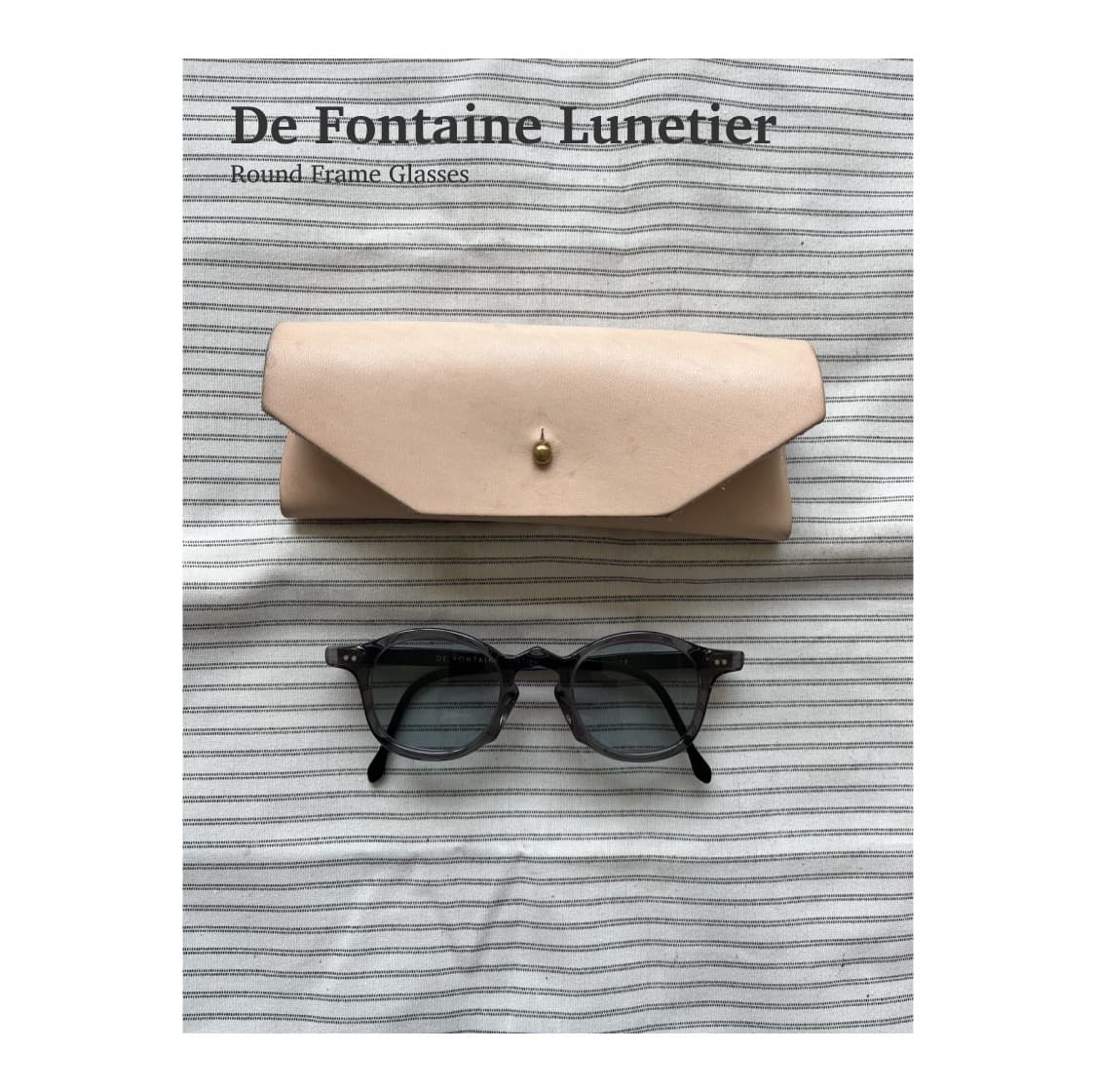 드폰테인 Lunetier Round Frame Glasses 상품이미지1