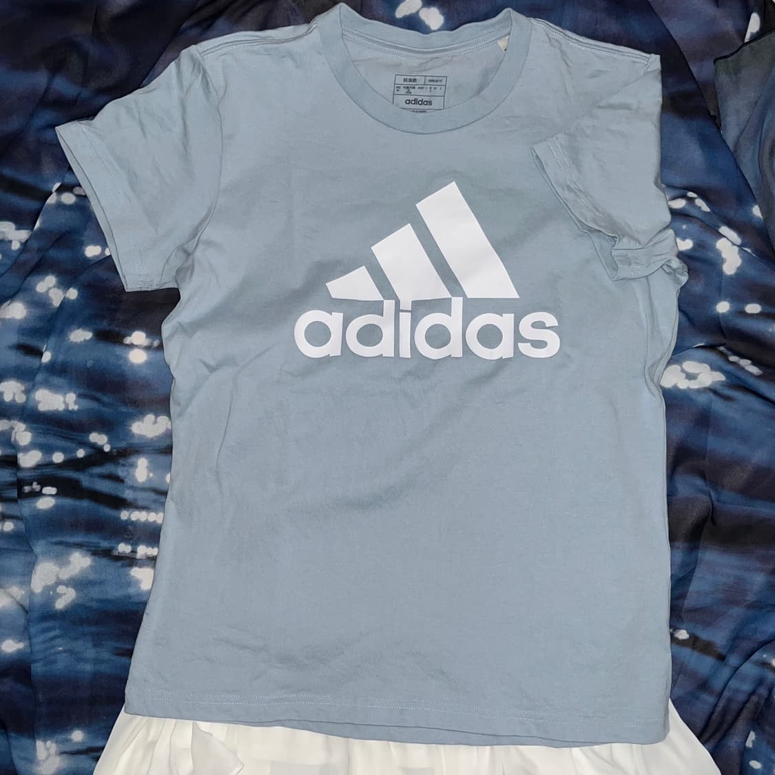Adidas Logo babyblue T-shirt 상품이미지1