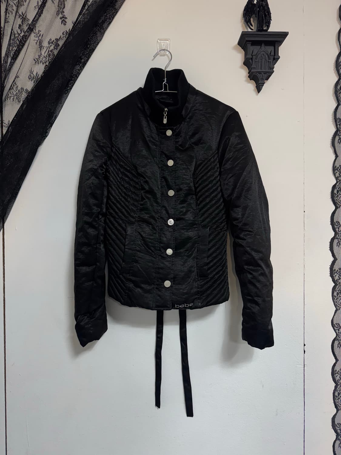 Back Shirring Puffer Jacket 상품이미지1