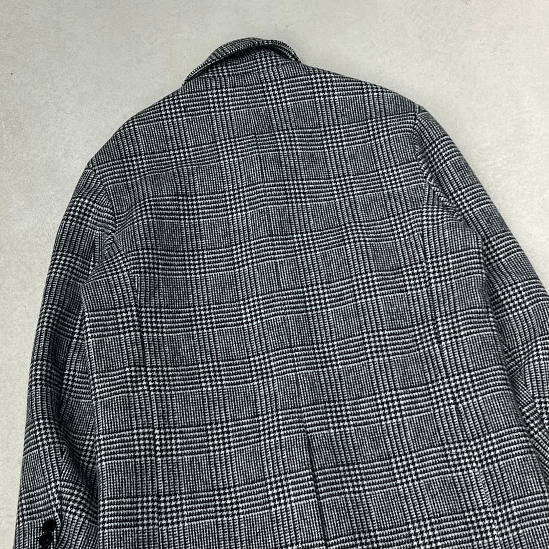 토니웩 울 캐시미어 체크코트 s09691 상품이미지5