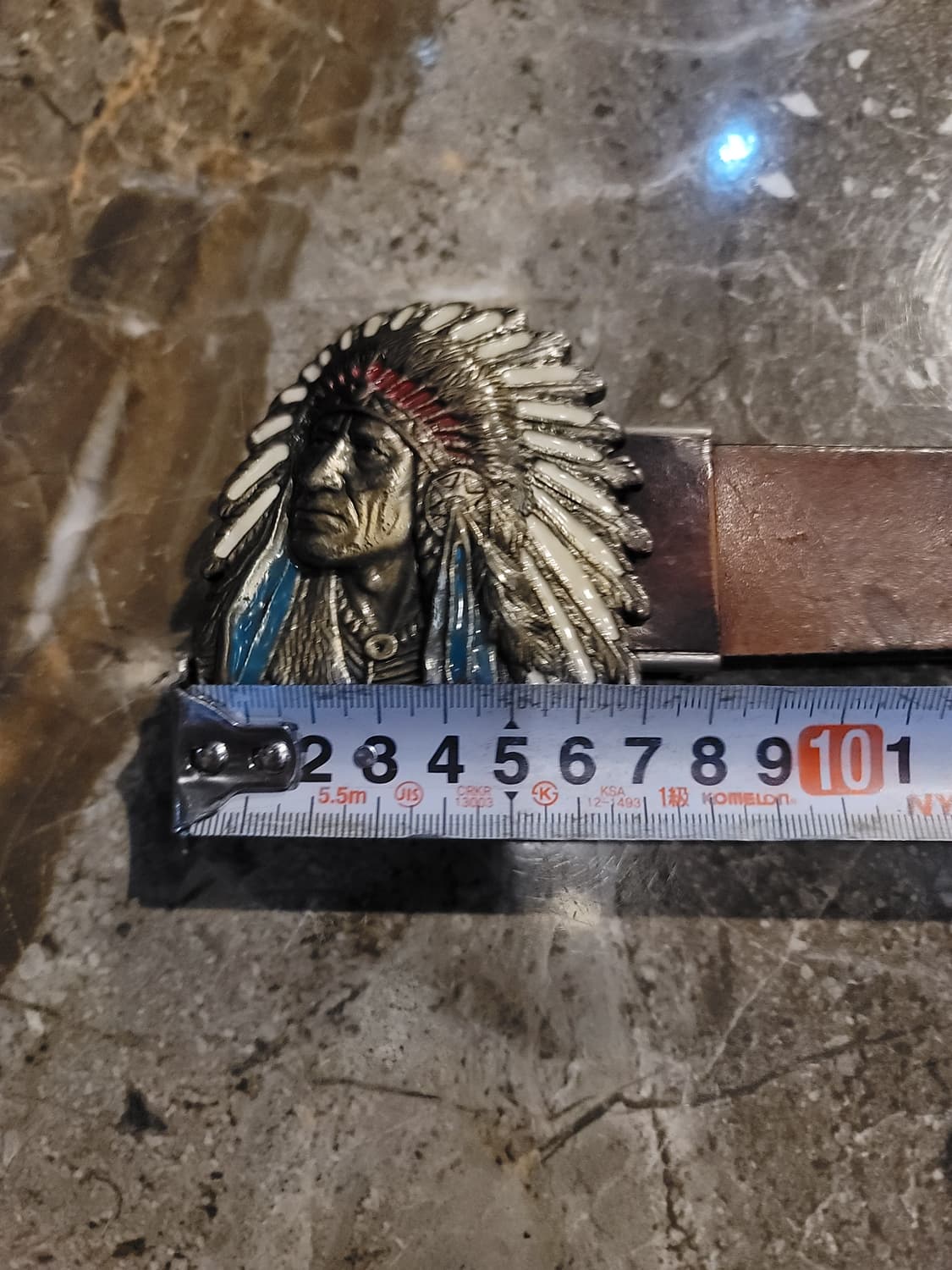 인디언헤드 버클 벨트 + 전갈 버클 상품이미지5